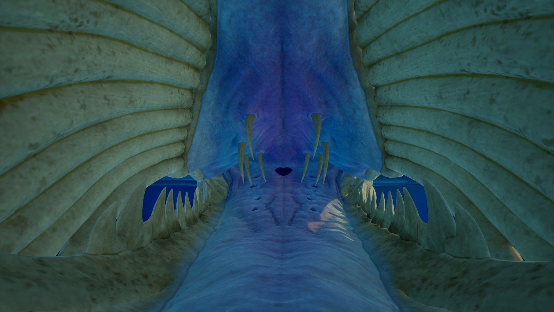 ⑨シヴァー・リヴァイアサン（Shiver Leviathan）の口内の画像