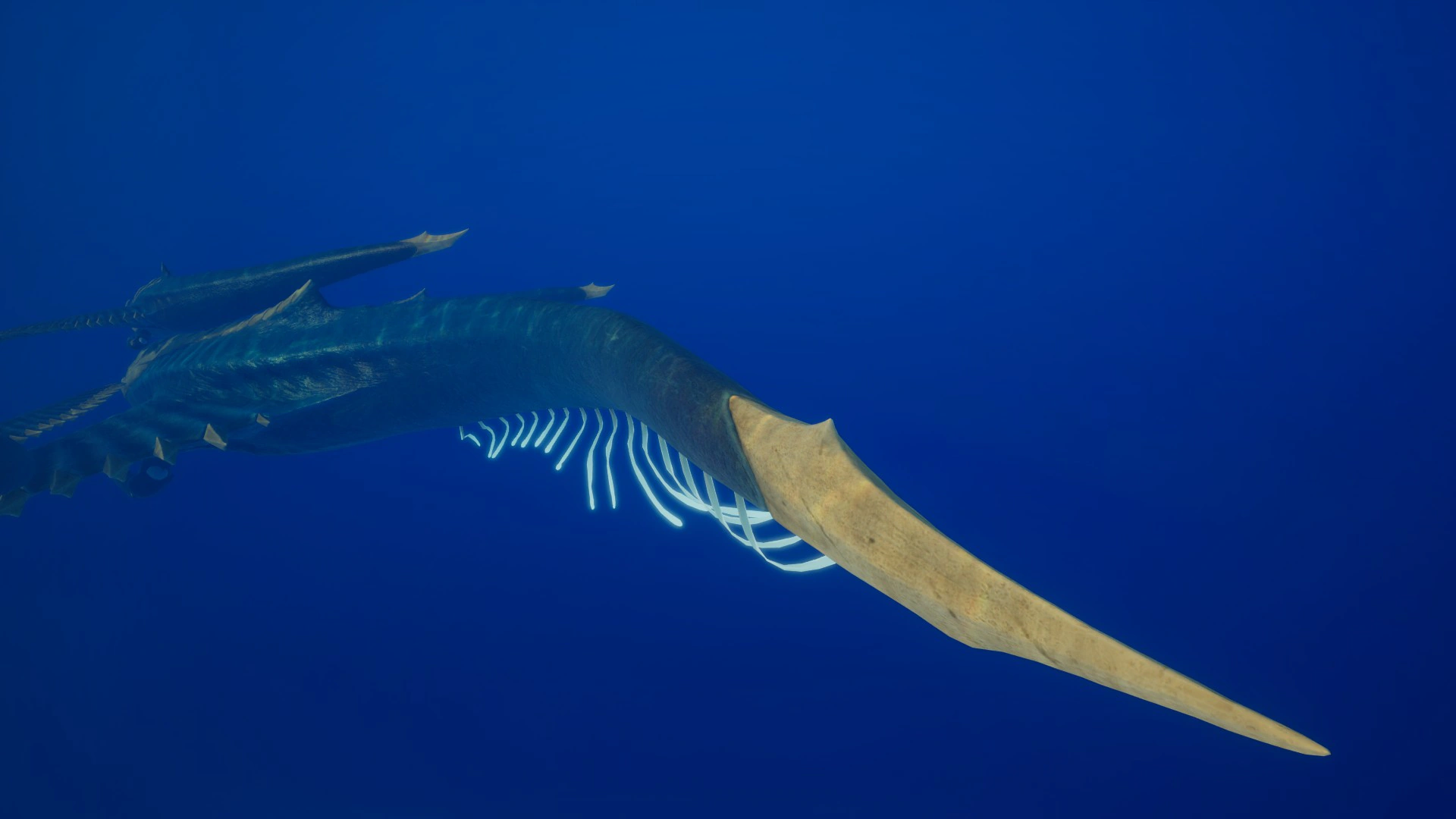 ⑪シヴァー・リヴァイアサン（Shiver Leviathan）の尻尾の画像