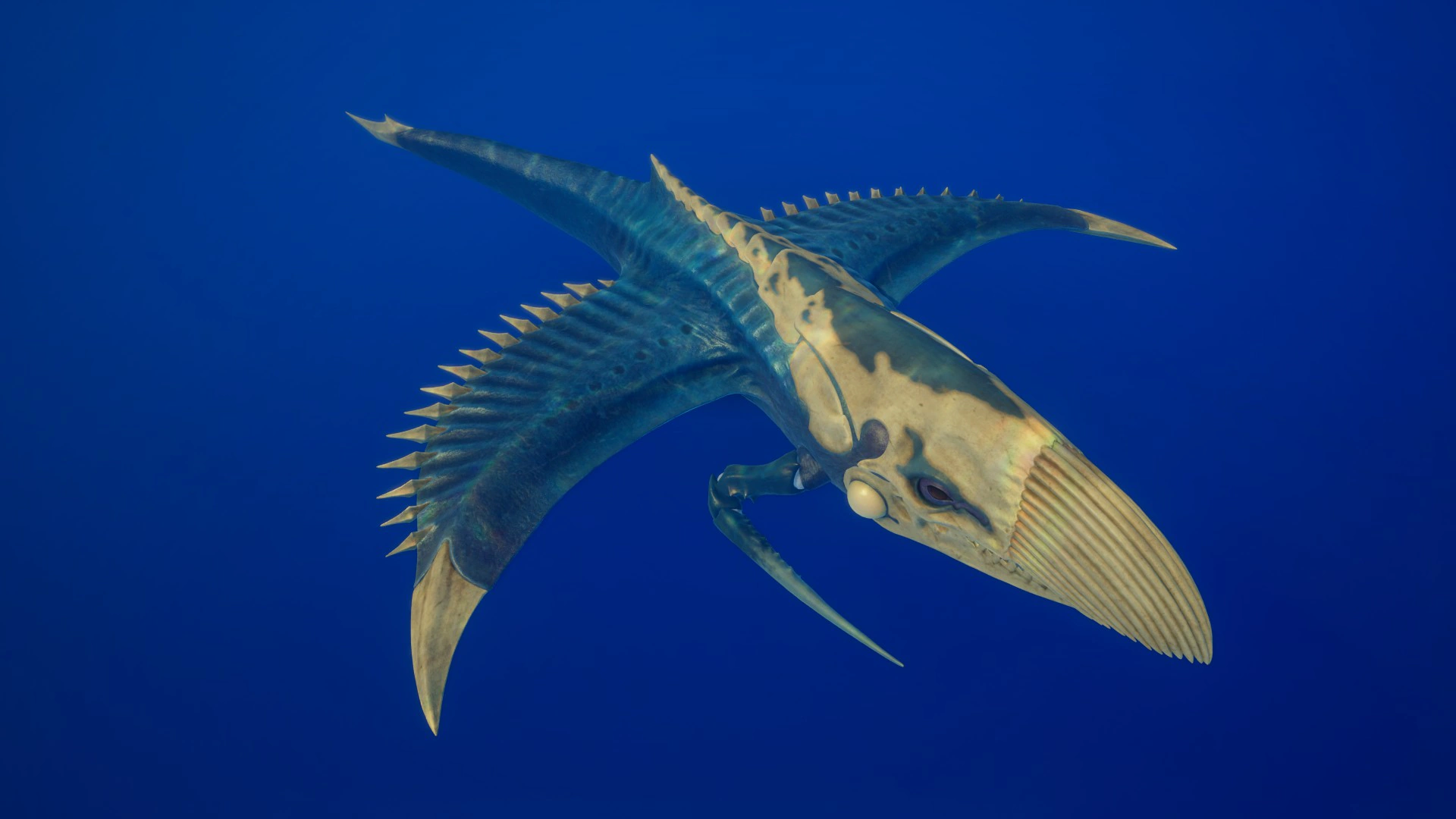 ⑯シヴァー・リヴァイアサン（Shiver Leviathan）の斜め前方（オス）の画像