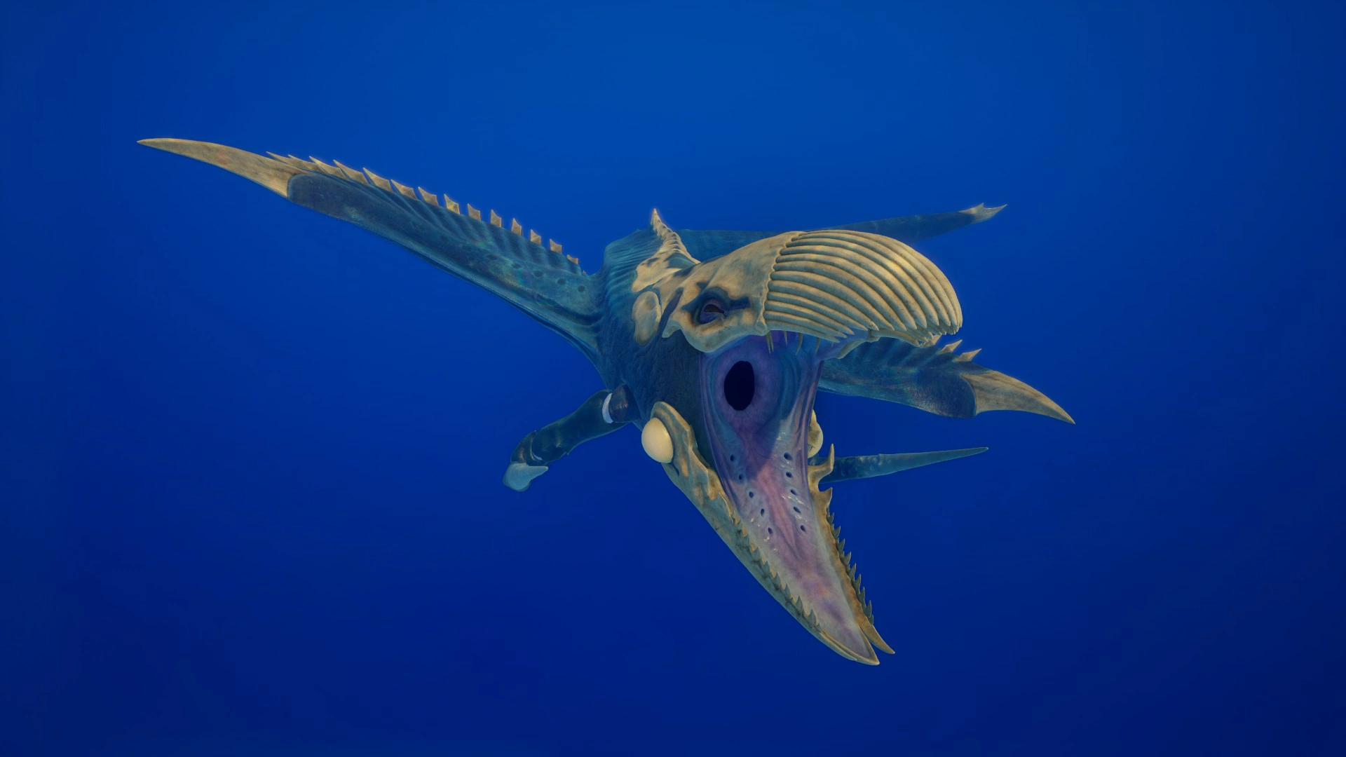 ㉓シヴァー・リヴァイアサン（Shiver Leviathan）の旋回するオスの画像