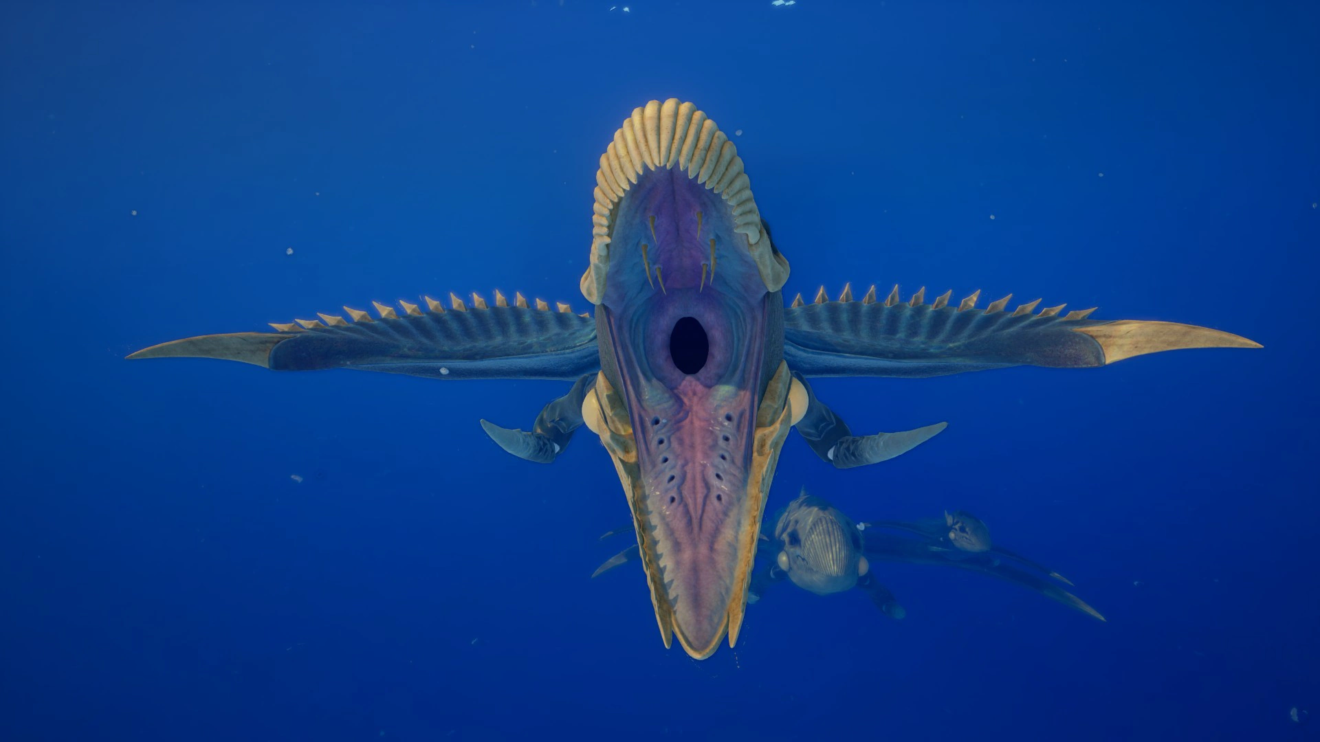 ㉔シヴァー・リヴァイアサン（Shiver Leviathan）の攻撃中のオスの画像